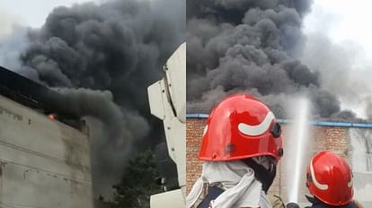 Fire breaks out in a factory in Wazirpur area