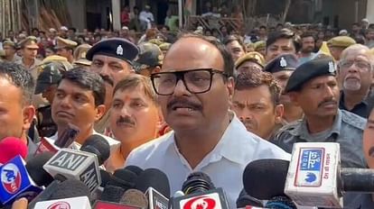 Kanpur Fire News: Short Circuit Fire in Four Storey Tower in Hamraj Market