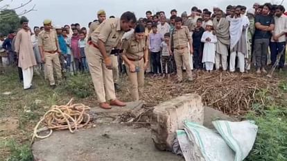 The body was thrown into a well after killing a girl in Shamli district