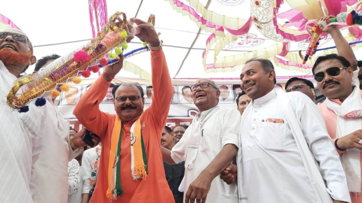 Former BJP MP left the party in Khargone-Barwani, now joined Congress