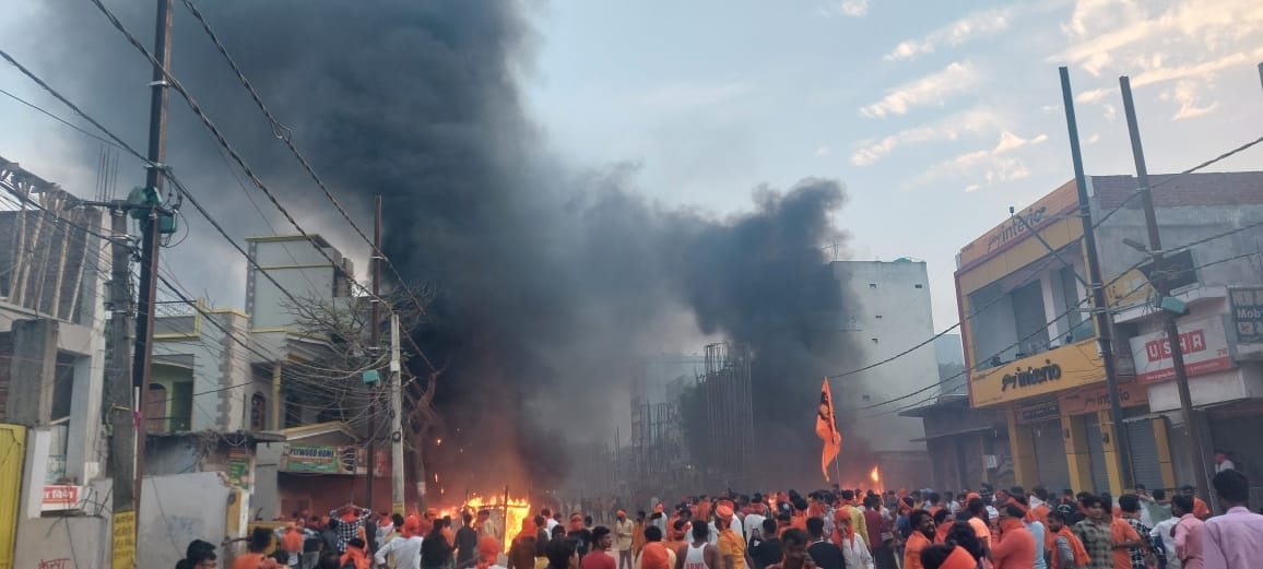 Bihar: Heavy disturbance in Nalanda, two groups clashed during Ram Navami procession