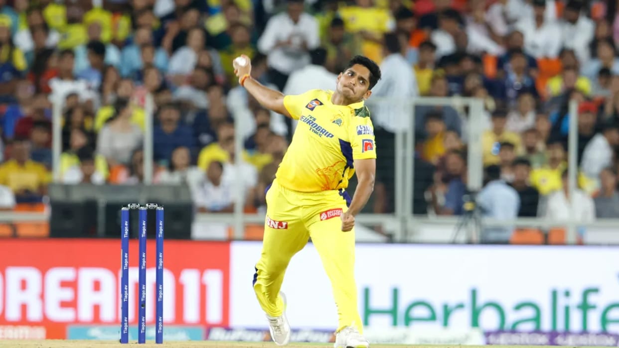 IPL 2023 CSK Tushar Deshpande became first Impact Player of IPL Gujarat Titans replaces Kane Williamson
