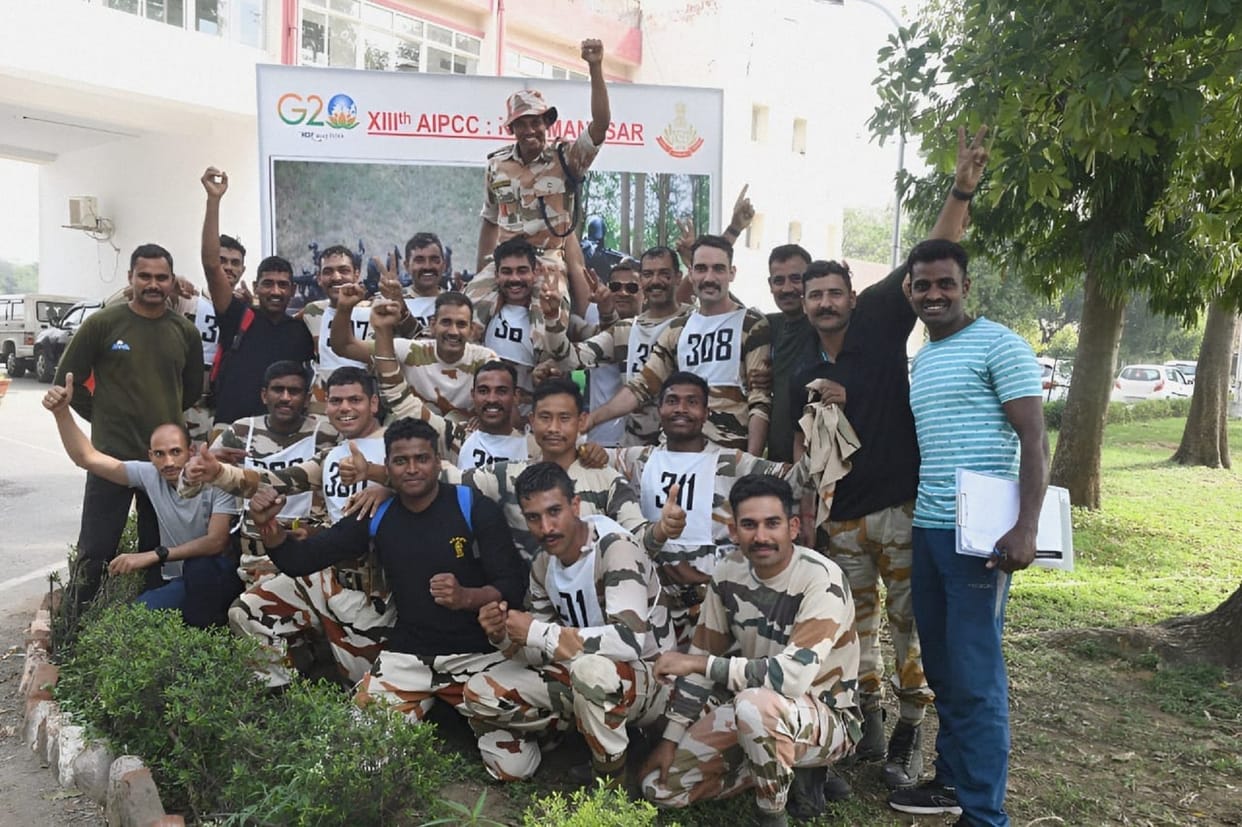ITBP won All India Police Commando Competition, 24 teams including NSG participated