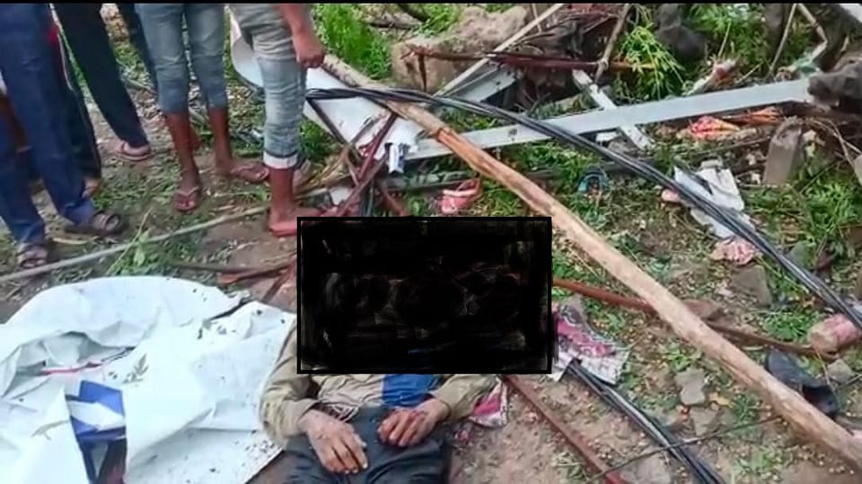 Two killed two injured as mobile tower collapses in Kanpur