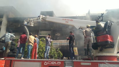 Hosiery Market Fire, Traders Said  had deposited the goods by taking a loan, the fire destroyed everything