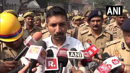 Kanpur Fire News: Short Circuit Fire in Four Storey Tower in Hamraj Market