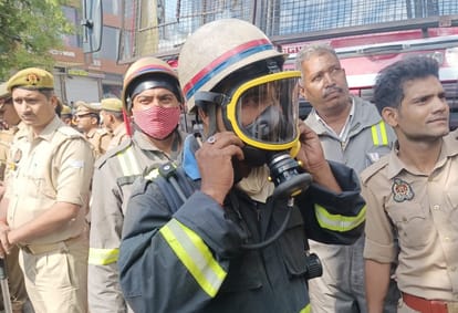 Hosiery Market Fire, Traders Said  had deposited the goods by taking a loan, the fire destroyed everything