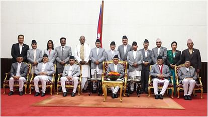 Nepal ministers sworn in the latest round of cabinet expansion by PM Pushpa Kamal Dahal Latest News Update