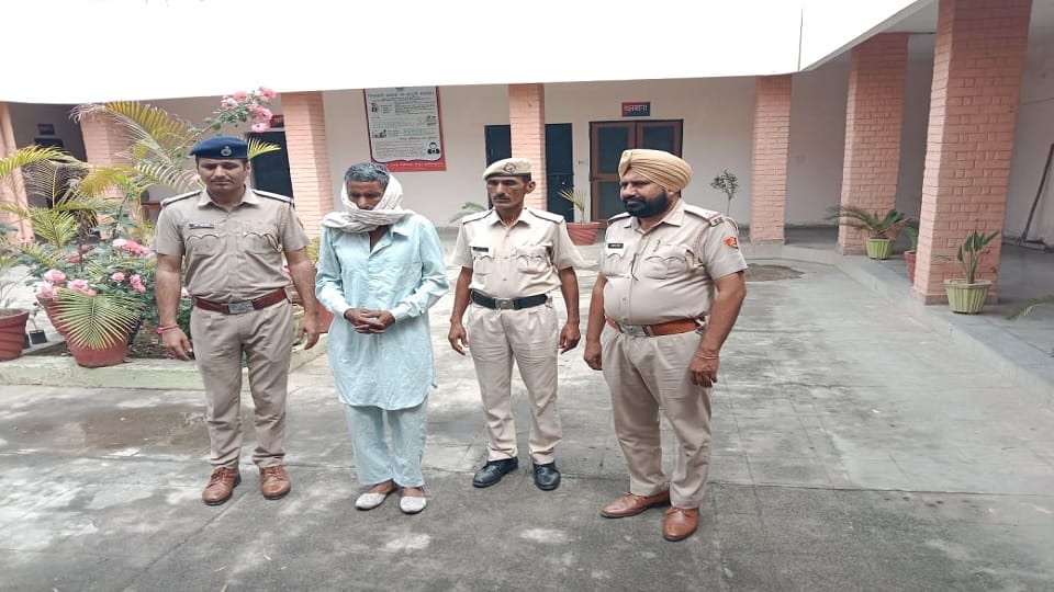 Accused husband arrested in murder of disabled wife in Fatehabad sent to jail