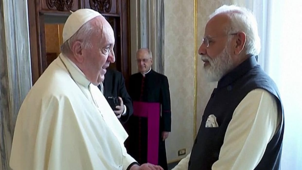 Pope Francis of Vatican City health update Pm modi wishes for good health