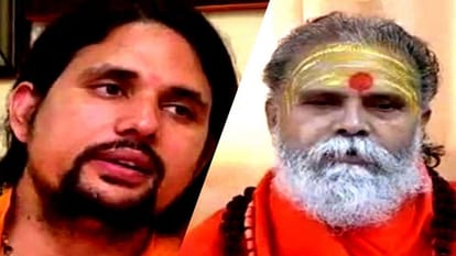 Prayagraj News :  आनंद गिरि और महंत नरेंद्र गिरि। फाइल फोटो