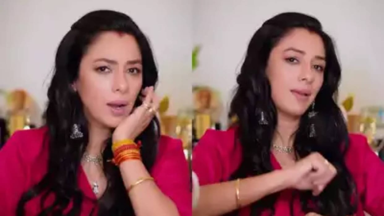Anupama fame Rupali Ganguly shares a video with a savage message to haters on Social media