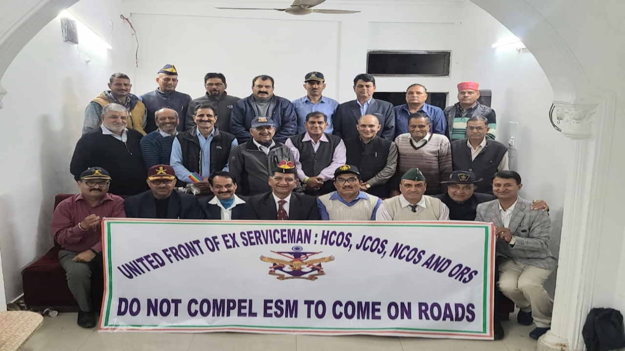 United Front formed to protect the interests of ex servicemen