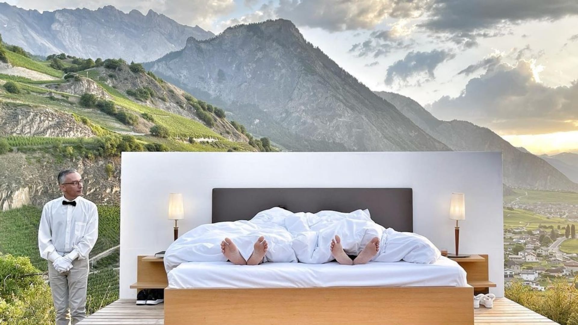 Swiss hotel has no walls or door gives majestic view in switzerland know full details of hotel