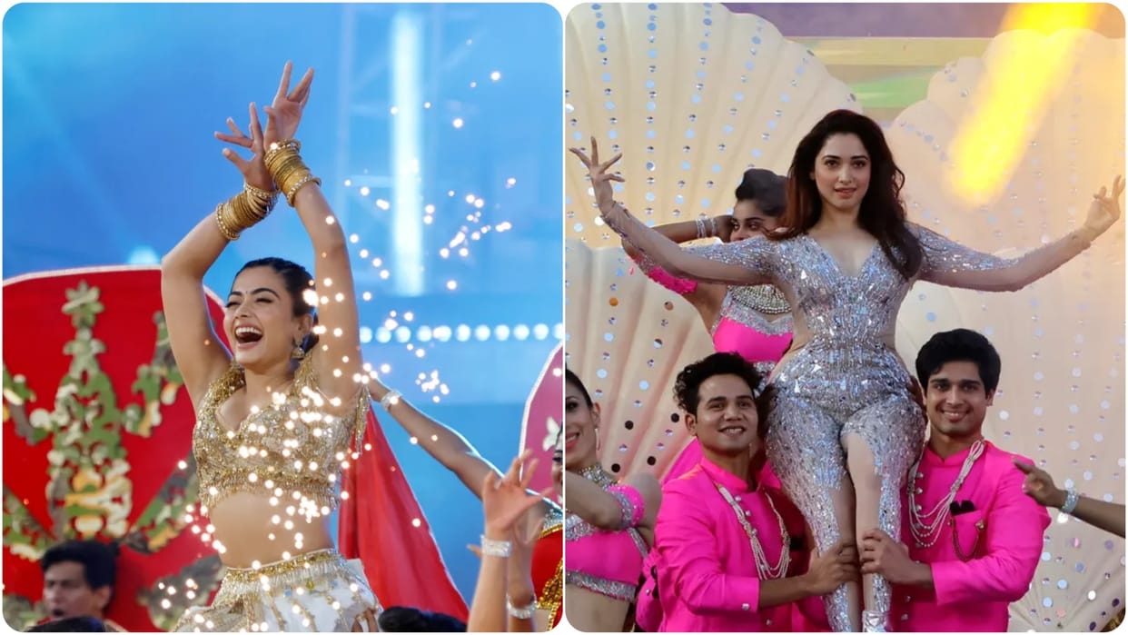 IPL 2023 Opening Ceremony Arijit Singh Tamannaah Bhatia Dance Performance at Ahmedabad Stadium