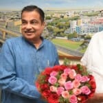 नितिन गडकरी और शरद पवार