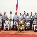 Nepal Politics- 10 ministers sworn-in in the latest round of cabinet expansion by PM Pushpa Kamal Da