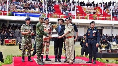 Rajasthan wins 'Best State Police Commando Team Trophy' and 'Chakravyuh Trophy' in Police Commando Competition