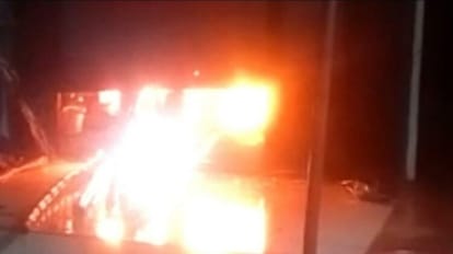 45 year old lover..22 year old girlfriend, came to meet at night tried to set her on fire