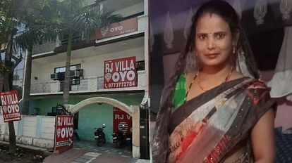 Noida man and woman relative reach oyo hotel had quarrel man killed woman arrested