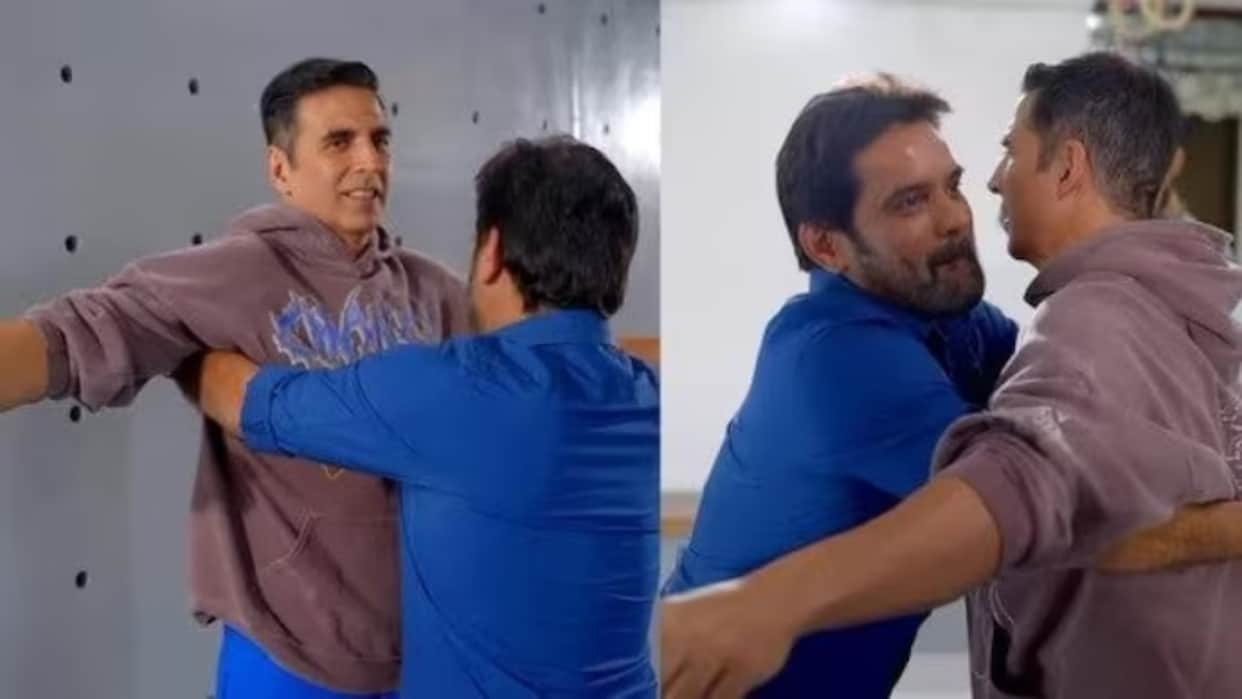 Akshay Kumar plays prank on April Fools day on clothing brand co founder Manish Mandhana see hilarious video