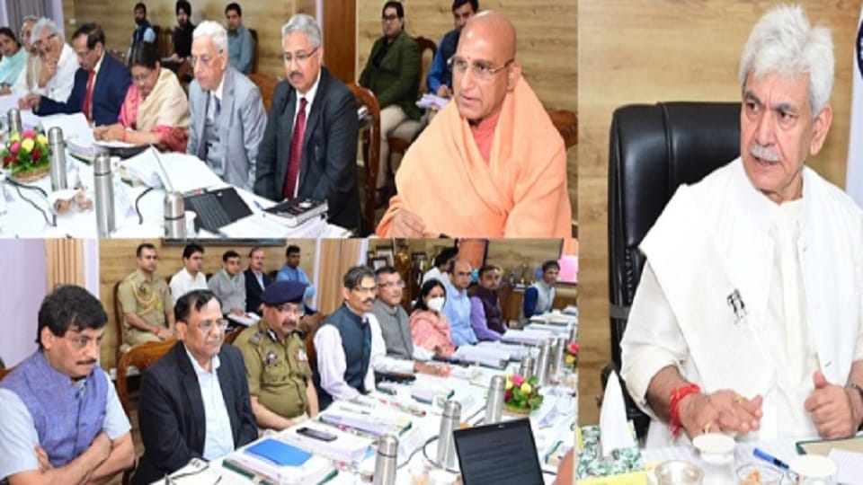 First worship of Baba Amarnath on June 3, LG asked to complete all preparations soon