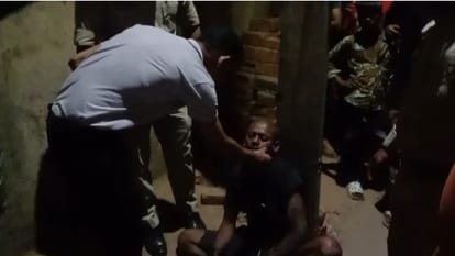 mob tied garbage picker to pole and thrashed on suspicion of child theft in korba