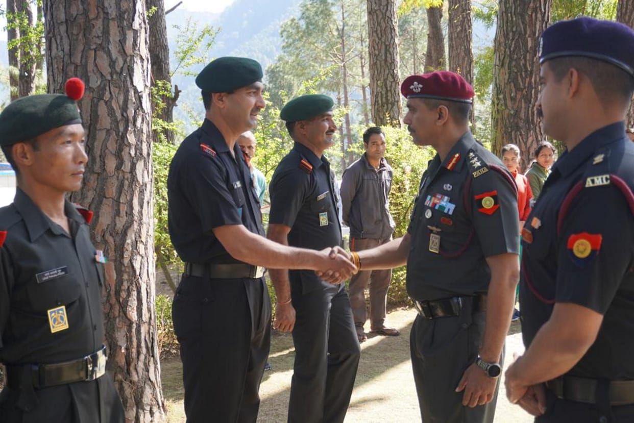 Col. Anshuman Bhadauria new Principal of Nehru Mountaineering Institute (NIM) takes charge Uttarkashi