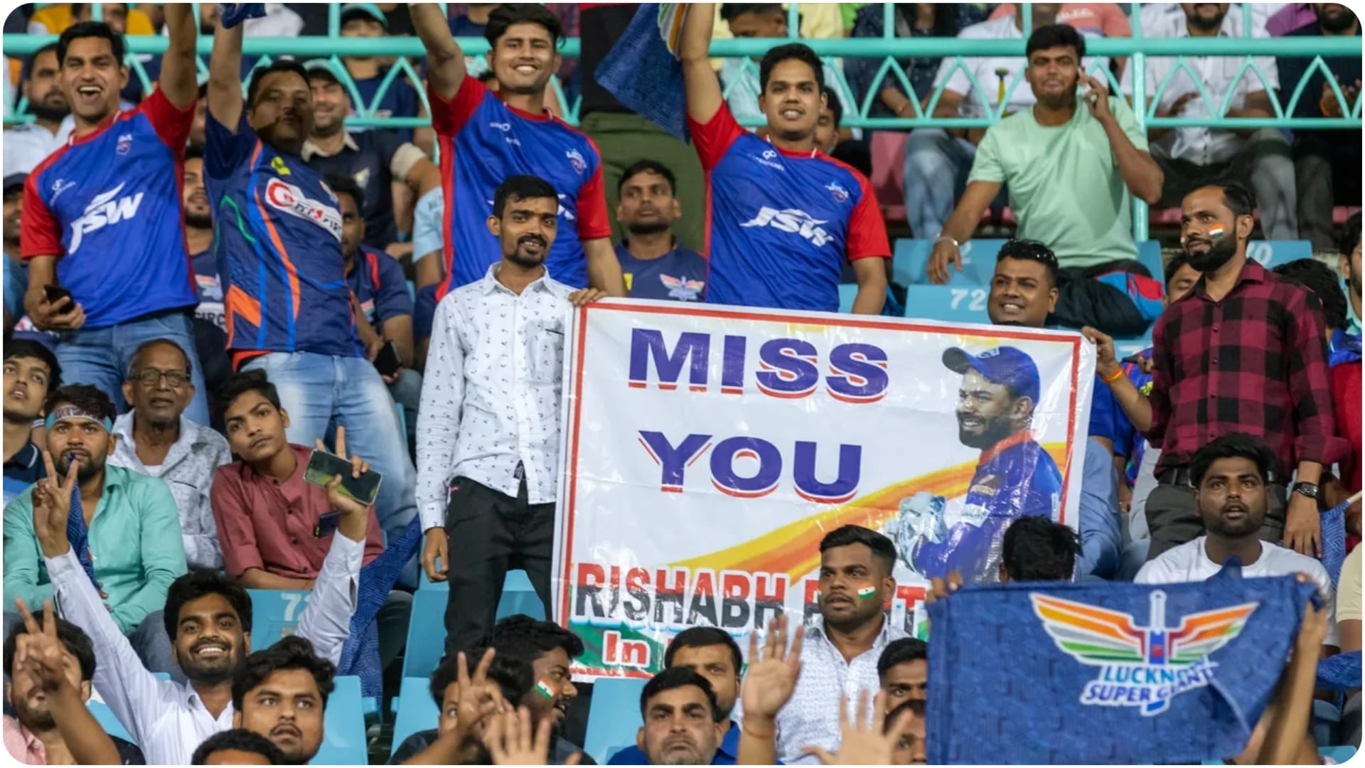 Delhi Capitals special gesture for rishabh Pant in first IPL 2023 match against lucknow Super giants