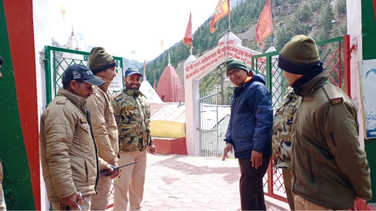 Gangotri National Park gates open for summer 2023 Uttarkashi Uttarakhand news in hindi