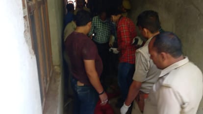 Varanasi Crime Dead body of a sweeping girl found in the house, mouth and hands tied with cloth, created upro