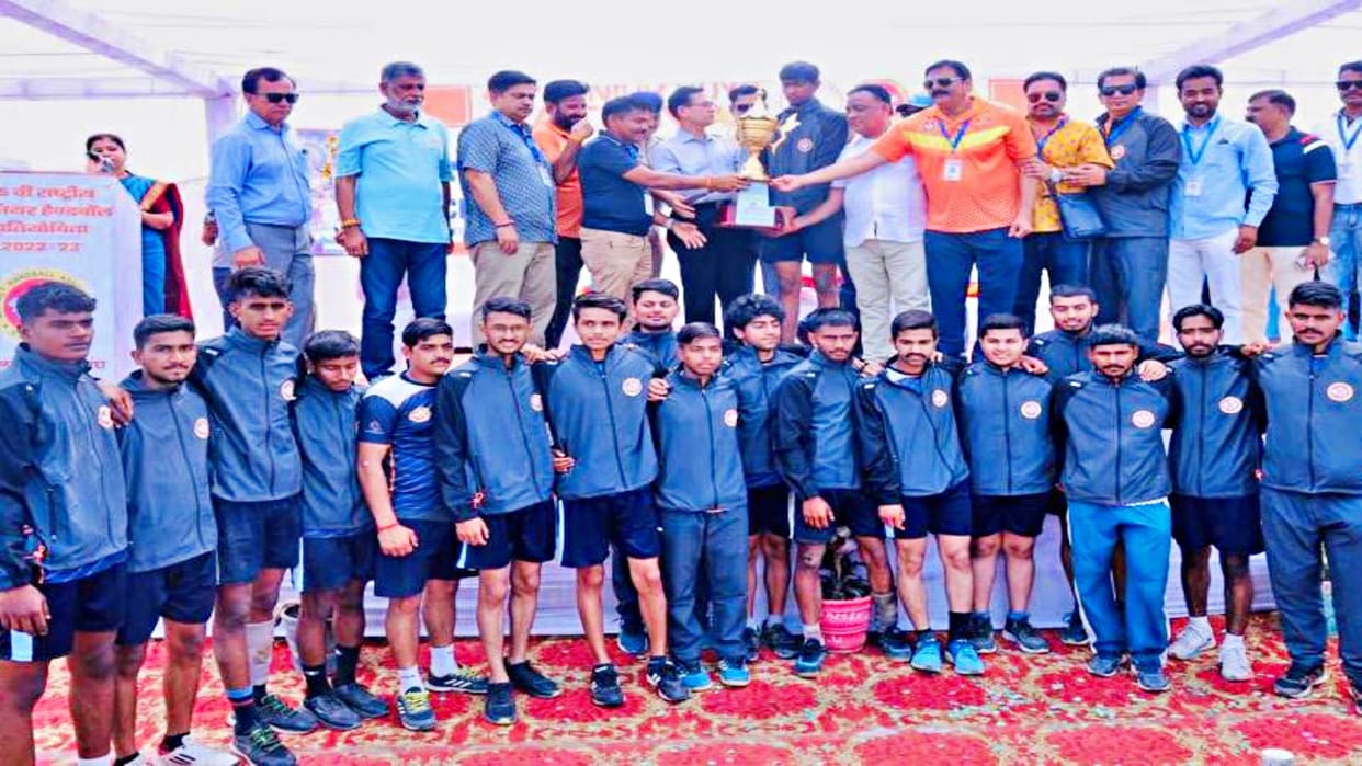 Rajasthan runner up in junior boys national handball competition