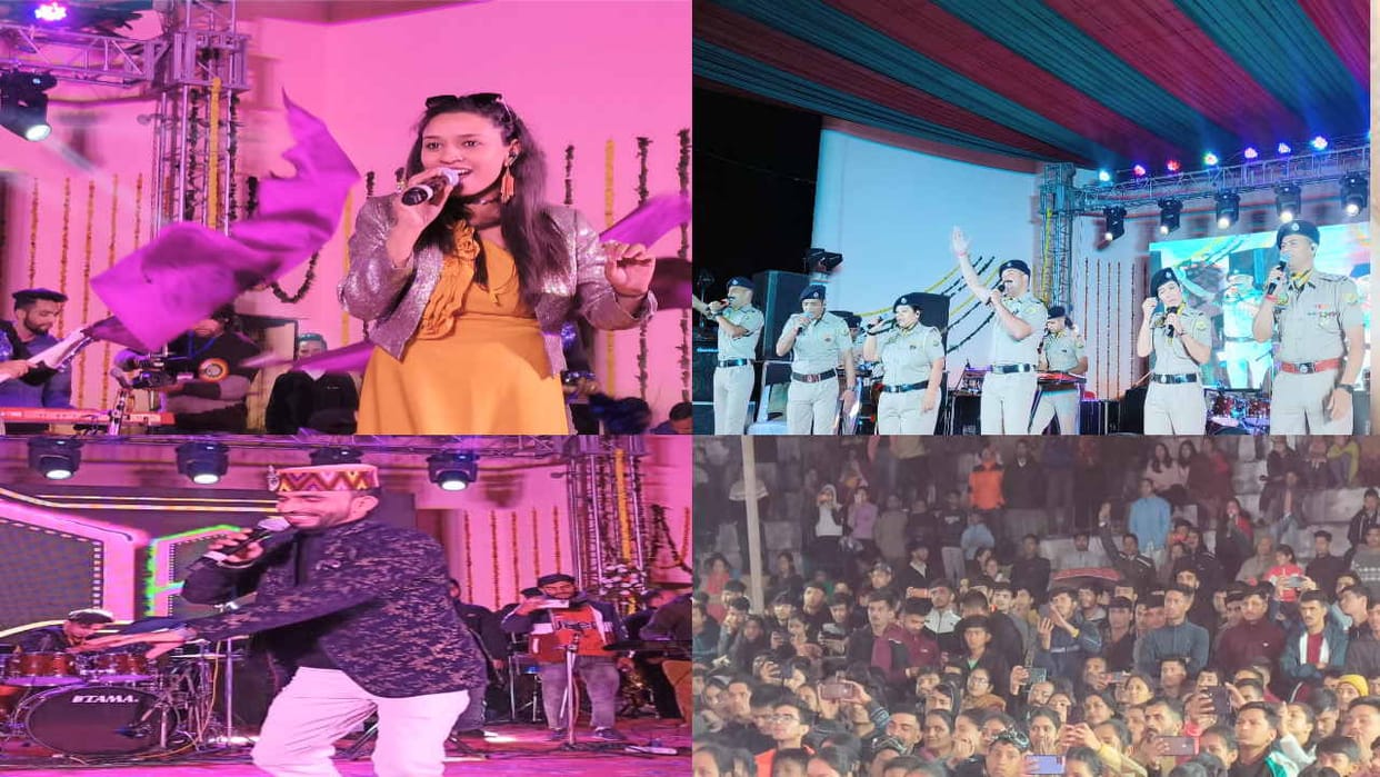 Jogindernagar Devta Mela: Rakhi Gautam, Ishant and Harmony of the Pines Police Band rocked the pandal