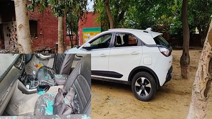 student got angry on failure, then broke glasses of principal car In Fatehabad
