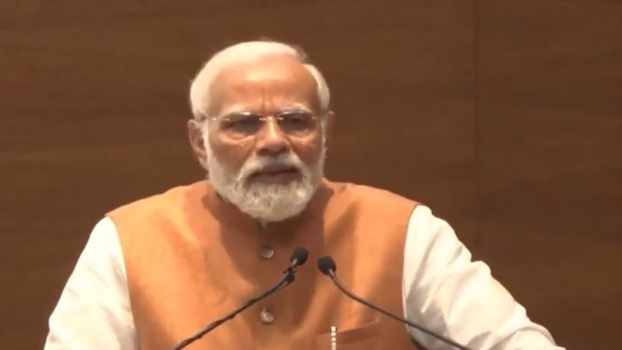 MP News PM Modi attended joint commanders conference said forces should be ready to deal with new threats