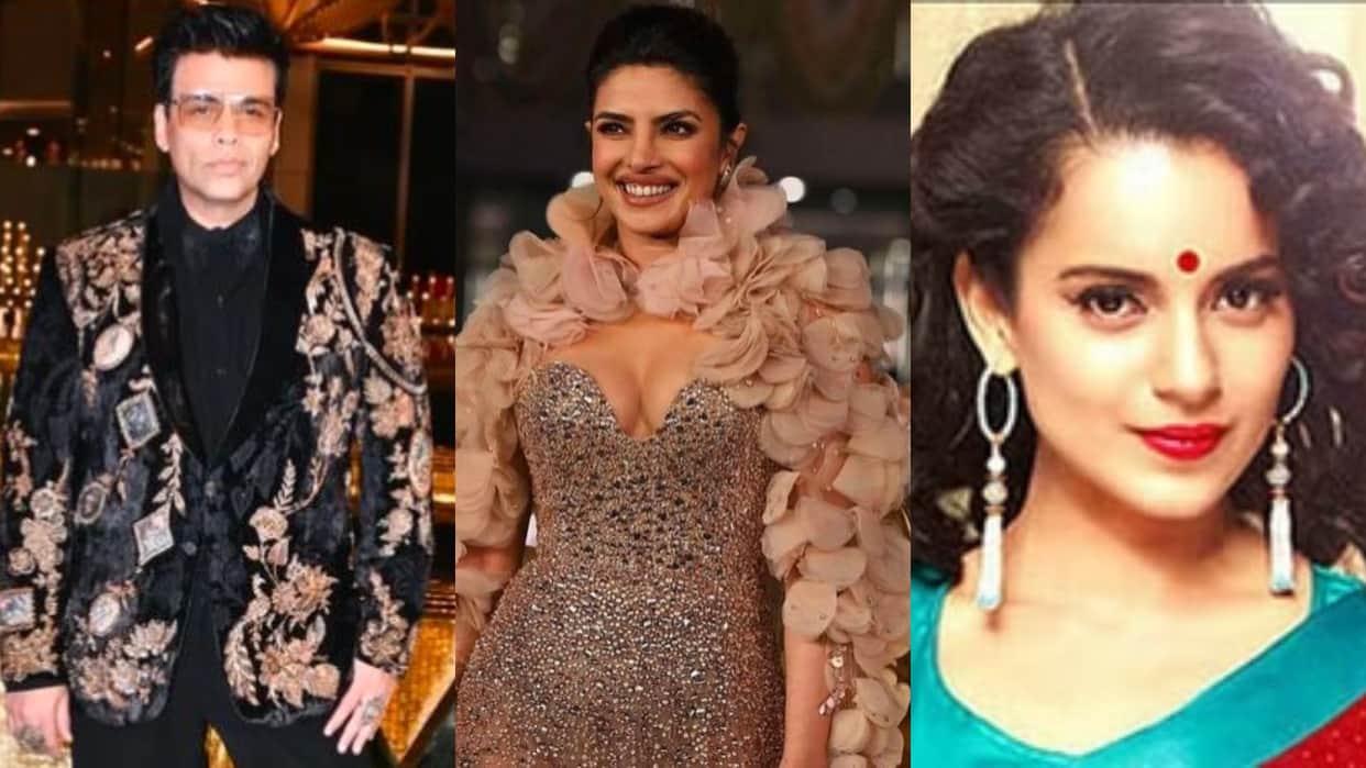 karan johar hugs citadel star priyanka chopra and nick jonas at nmacc event kangana Moviemafia attack failed