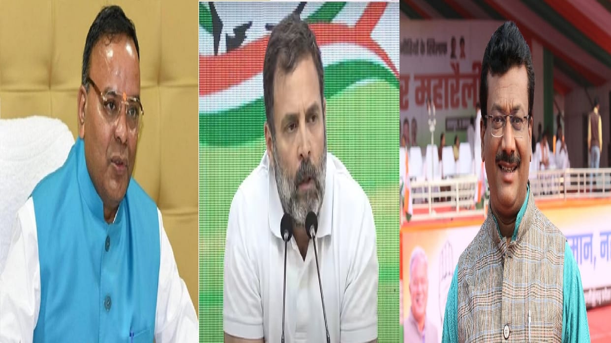 Ajay Chandrakar says on Rahul Gandhi regarding nation son