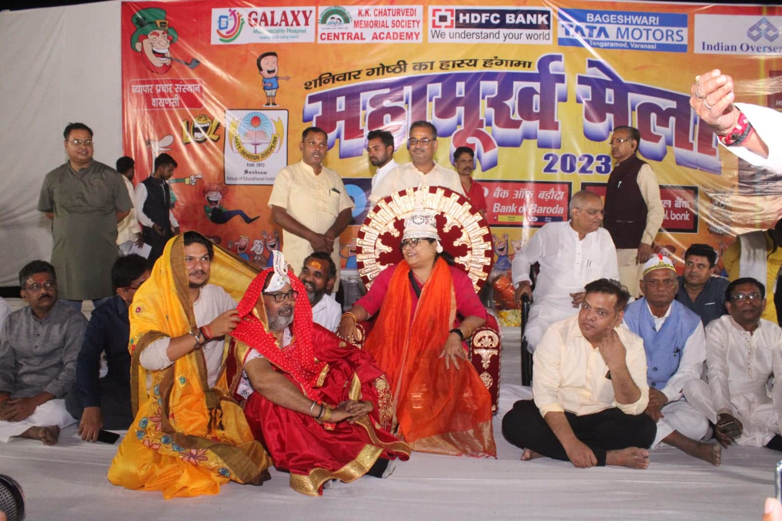 ajab gajab ki shadi in varanasi bride beard and moustache groom angry maha murkh mela