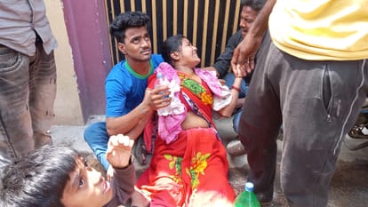 Varanasi Crime Dead body of a sweeping girl found in the house, mouth and hands tied with cloth, created upro