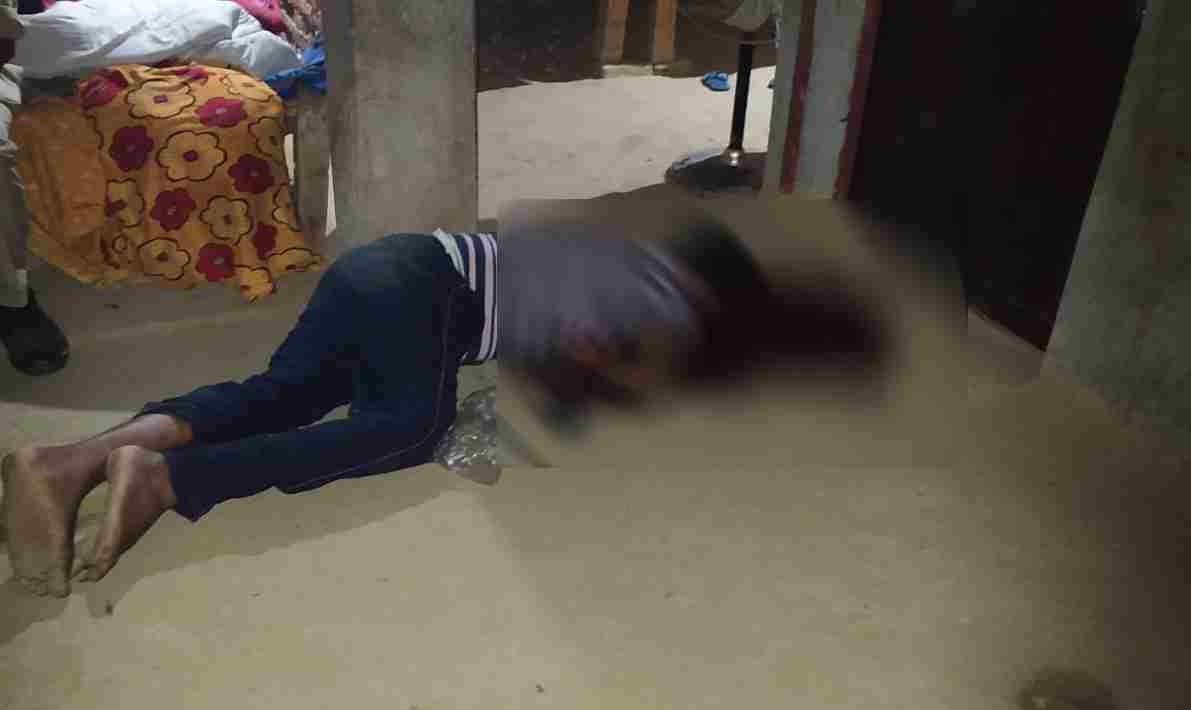 Youth committed suicide by shot himself in Sonbhadra Wife said he was fine till while ago
