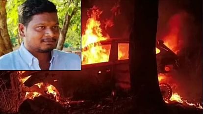 Andhra Pradesh techie burned to death over brothers alleged extra marital affair 3 accused on the run