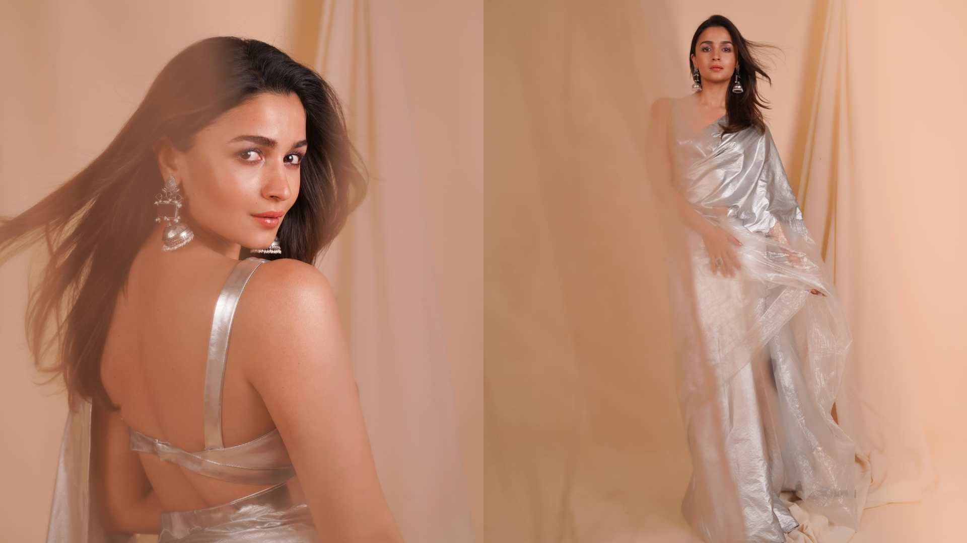 Alia Bhatt Saree Look best Saree look of Alia Bhatt See photos here