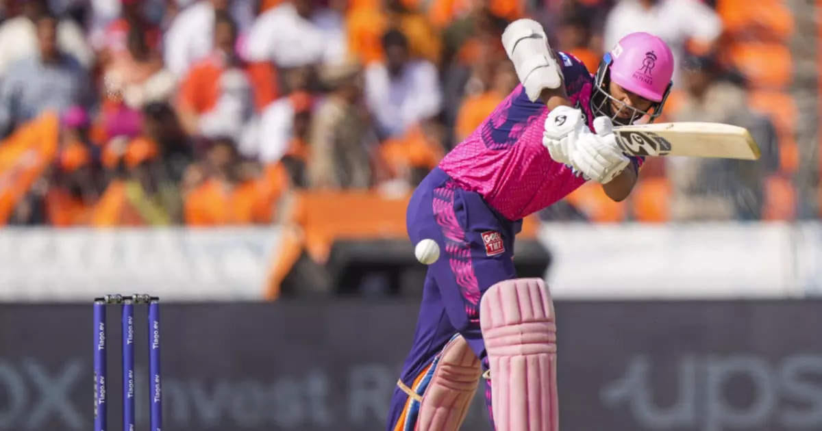 RR vs SRH Bhadohi Yashasvi Jaiswal first match  hits fourth half century in IPL