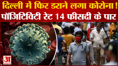 Corona cases increasing in Delhi, positivity rate crossed 14 percent in last 24 hours