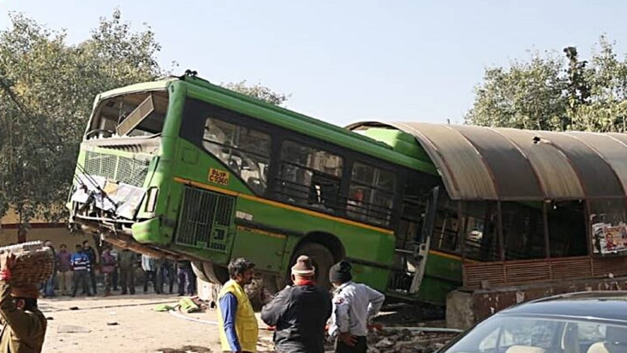 Delhi Buses killed maximum people in Kotwali area, more deaths of cyclists in this area