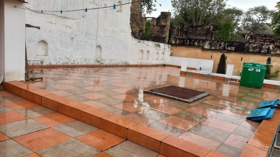 Heavy Rain in Narnaul
