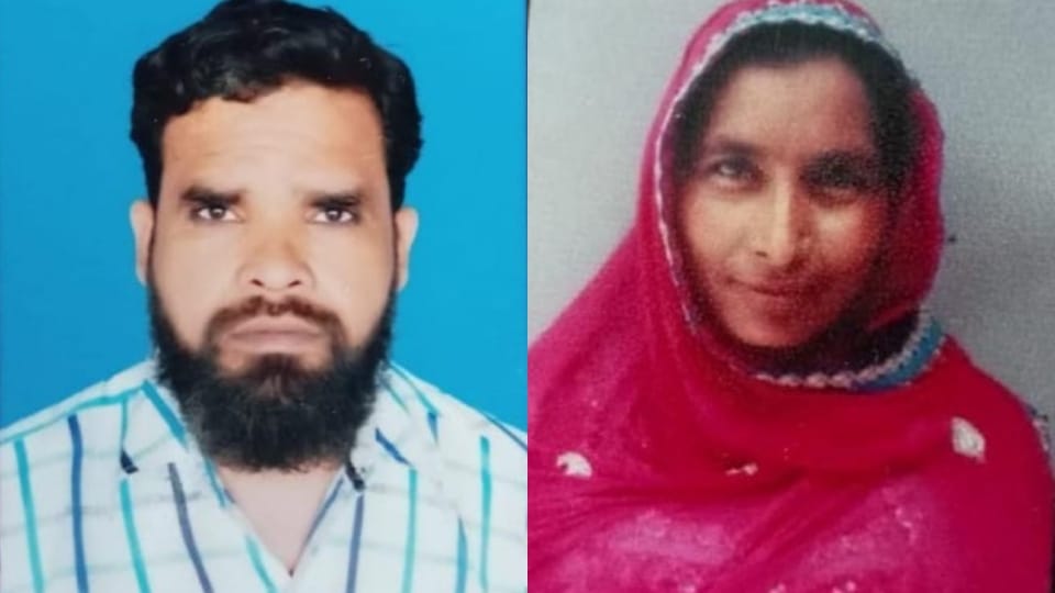 Husband and wife killed as speeding truck hits bike in bareilly