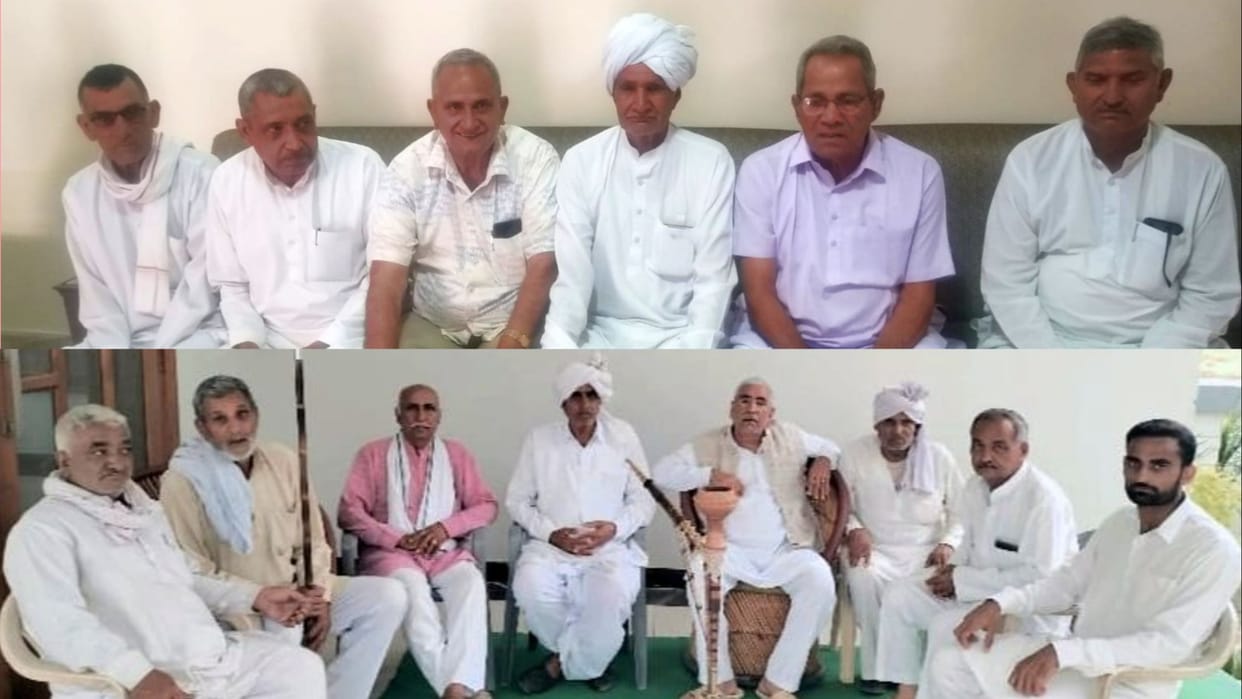 Pradhan and former Pradhan face to face regarding Kandela Khap conference