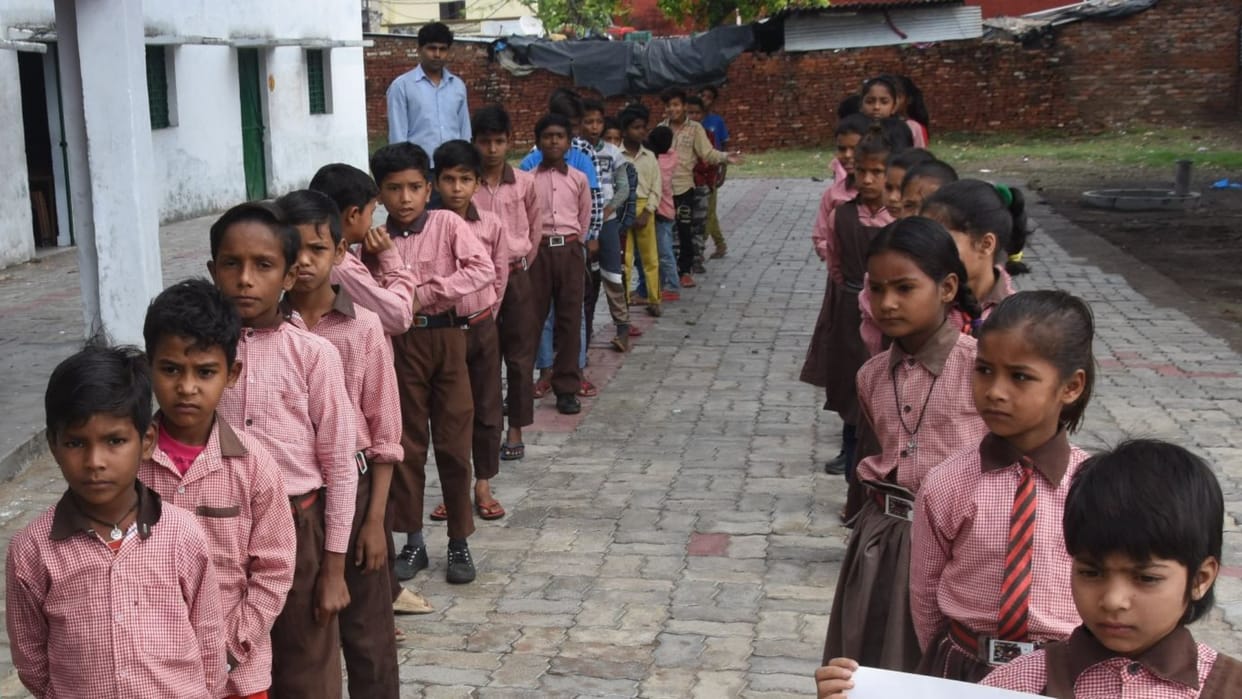 Sharda will help to get back children in schools.