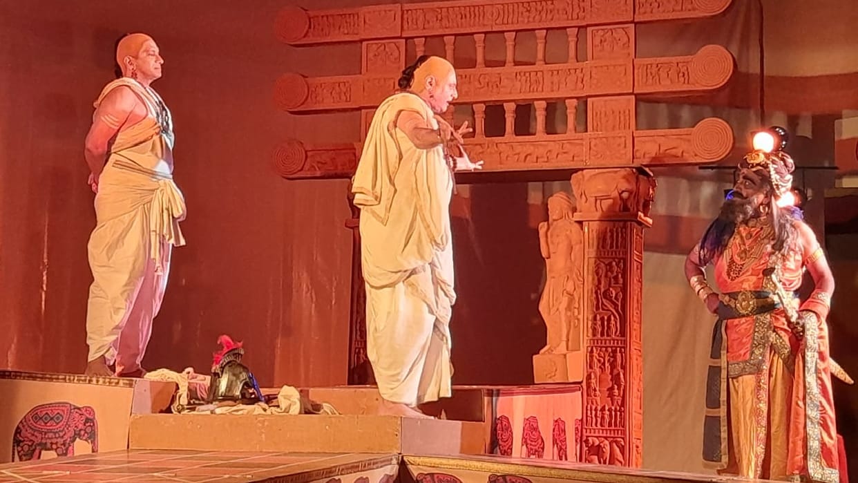 Chanakya drama staged at CCS University